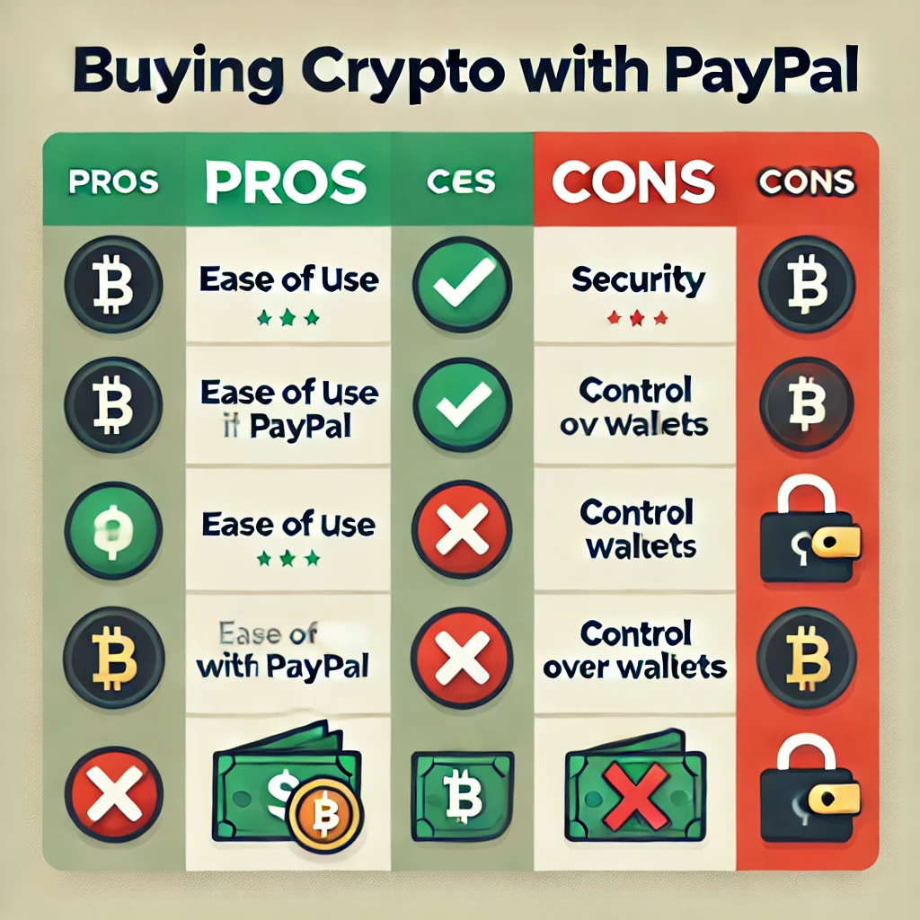 Buy Crypto with PayPal